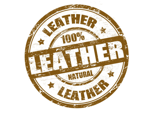 Leather stamp - Vector, Image