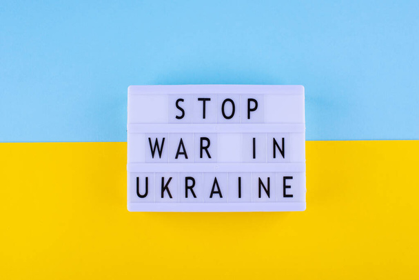 Припиніть війну в Україні. - Фото, зображення