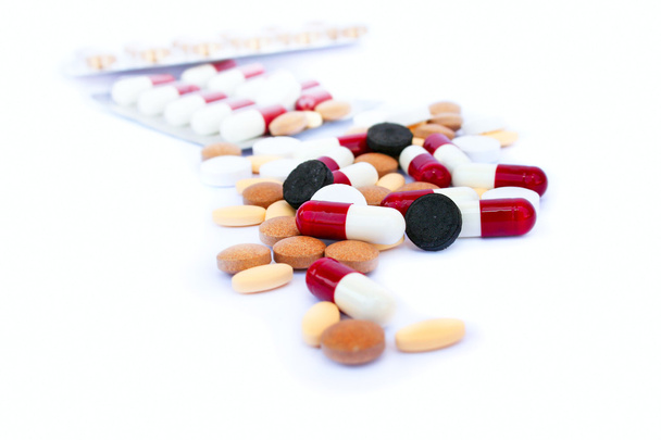 Medizinische Pillen und Tabletten - Foto, Bild