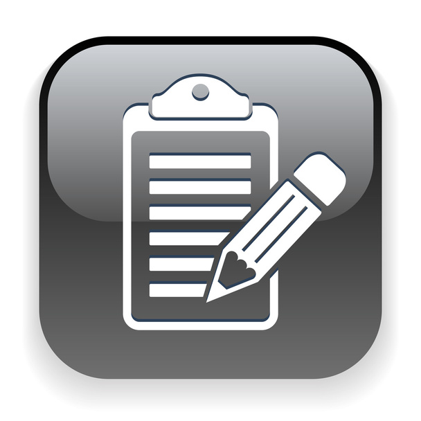Checklist icon - Vector, afbeelding