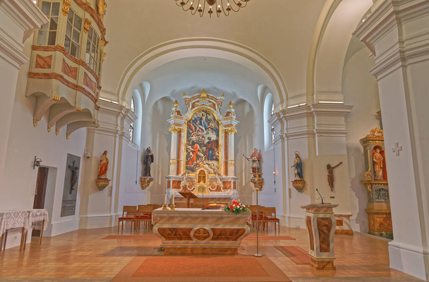 Vukovar Church of Saints Philip and James interior Republic Croatia - Фото, изображение