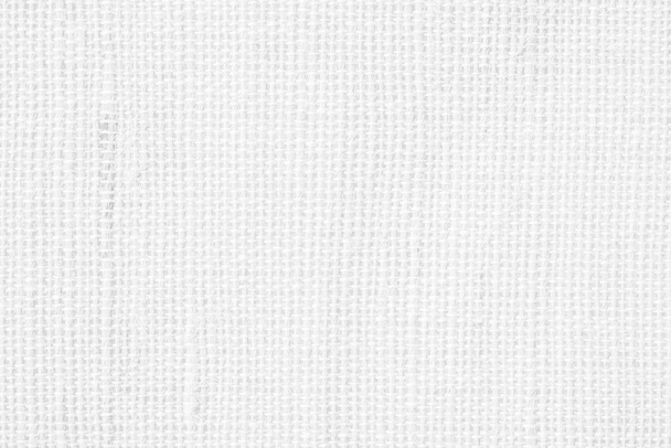 Bílé plátno plátno textura pozadí - Fotografie, Obrázek