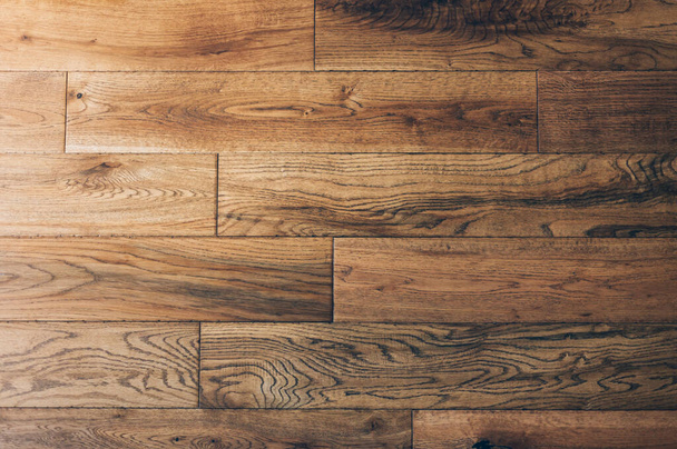 Solid oak wood flooring - Foto, Imagen