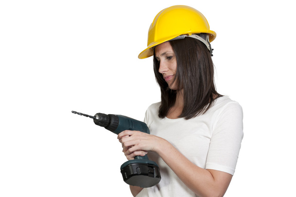 Female Construction Worker - Foto, imagen