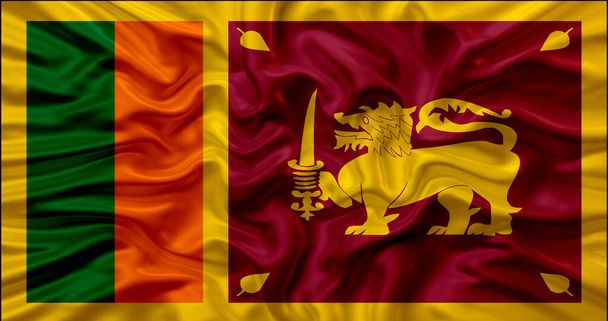 3D vlnitý efekt a Srí Lanka - Fotografie, Obrázek