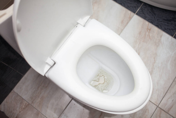Toilet bowl in modern bathroom interior - Zdjęcie, obraz