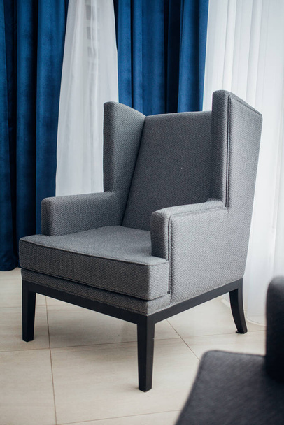 Luxury armchair in stylish interior  - Фото, зображення