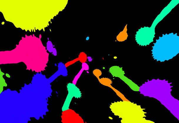 Manchas coloridas abstractas
 - Foto, imagen