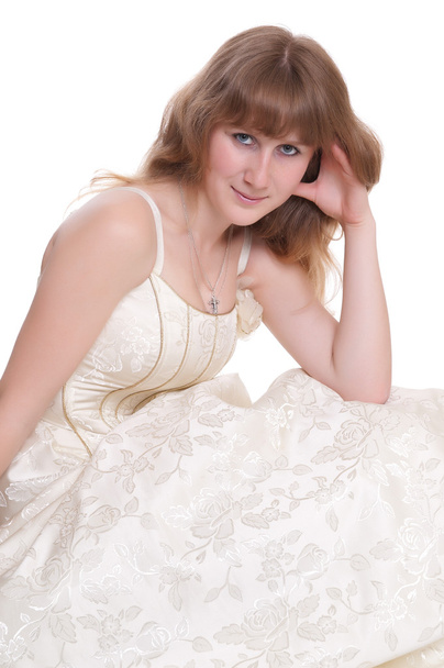 Girl in wedding dress - Foto, Bild