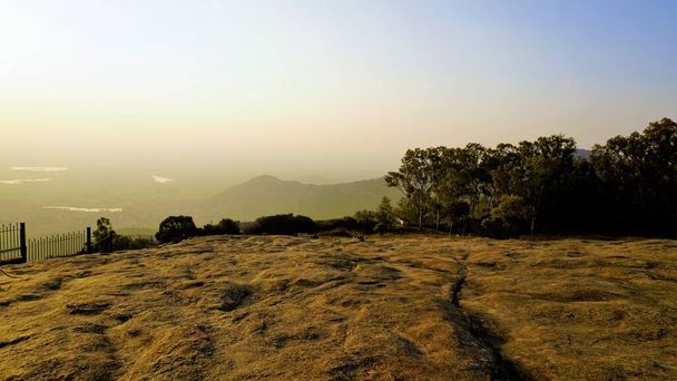 Nandi Hills. Station Hill située près de Bangalore, Karnataka, Inde - Photo, image