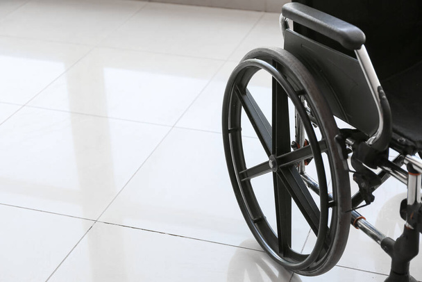 Modern wheelchair in empty room - Zdjęcie, obraz