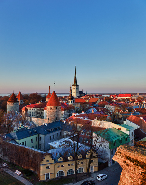 Óváros Tallinn Észtország - Fotó, kép