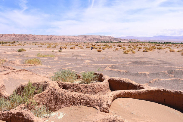 Az Aldea de Tulor romjai. Régészeti lelőhely San Pedro de - Fotó, kép