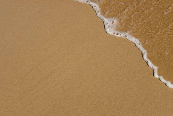 Wave over sand - Photo, Image