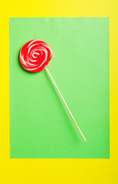 Colorful lollipop against the background - Photo, image