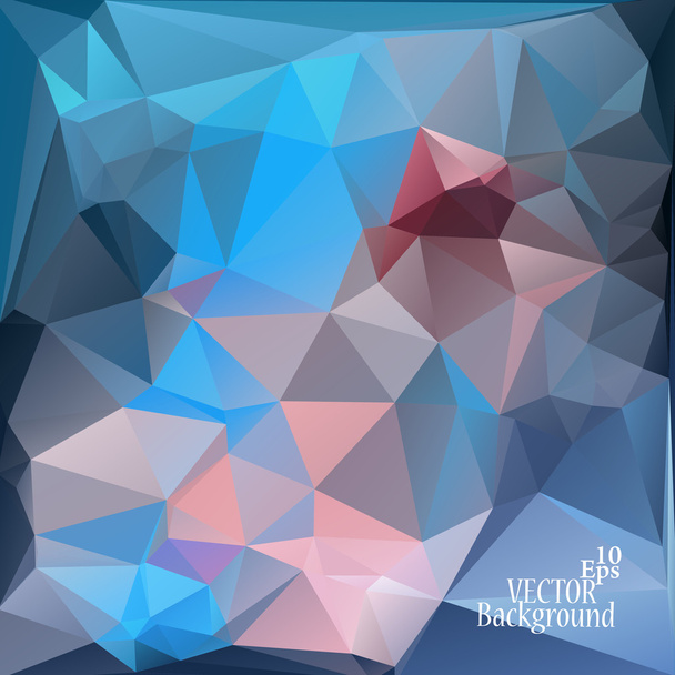 Multicolor ( Blue, Rose, Violet ) Design Templates. Geometric Triangular Abstract Modern Vector Background.  - Vektor, obrázek