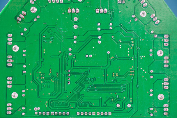 Elektroniczna płyta główna, mikroprocesor izometryczny - Zdjęcie, obraz
