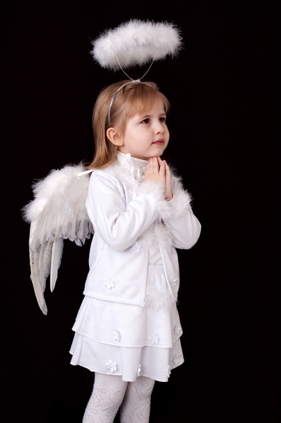 Praying little angel - Foto, imagen