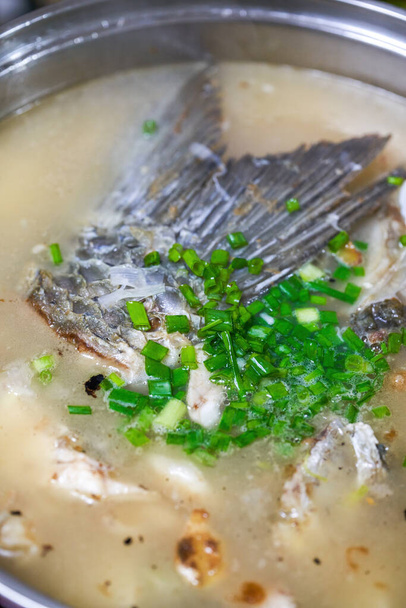 Lezzetli ve geleneksel balık çorbası. - Fotoğraf, Görsel