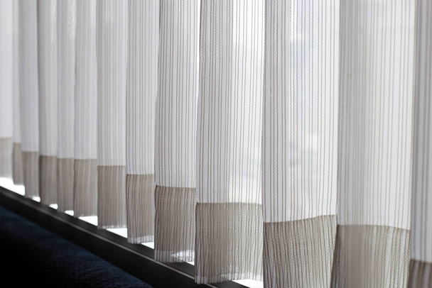 Curtains window, Room decoration interior - Photo, Image