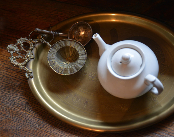 teapot and  accessories - Photo, Image
