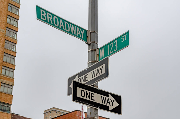 street sign the direction way to start - Фото, зображення