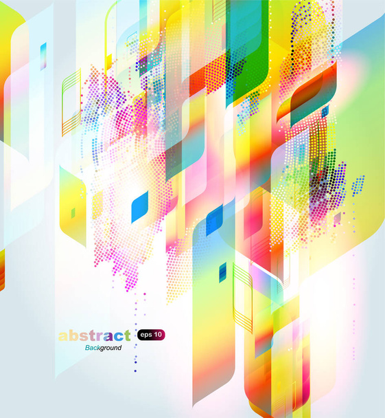 abstract background with geometric pattern. vector illustration - Vector, Imagen