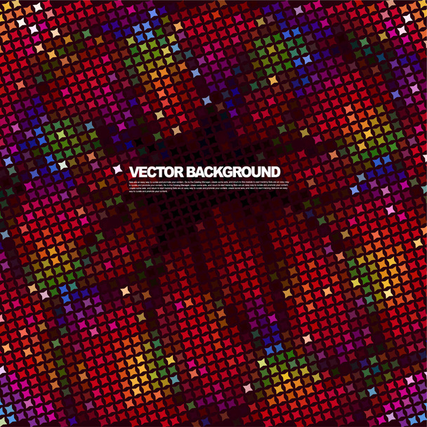 abstract background with colorful squares - Vektör, Görsel