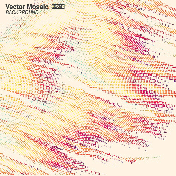 abstract background with dots and circles - Vektori, kuva