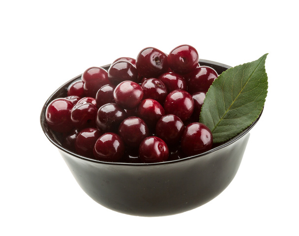Cherry in the bowl - Photo, Image