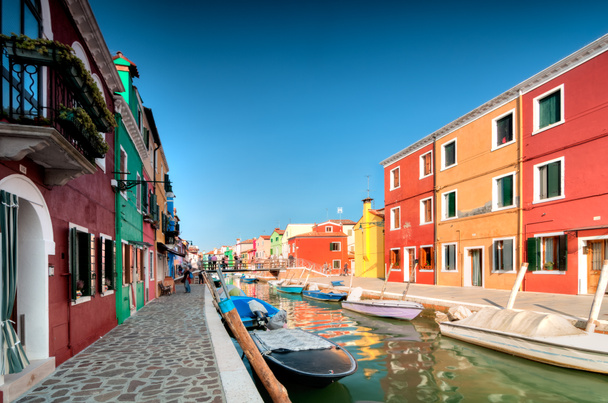 Burano von Venedig - Foto, Bild