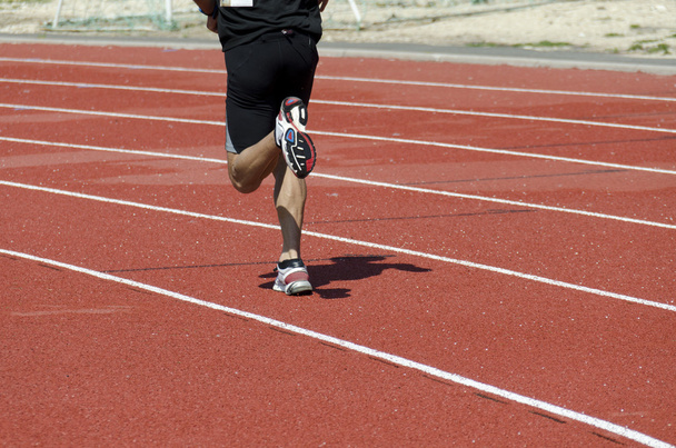 Track runner - Zdjęcie, obraz