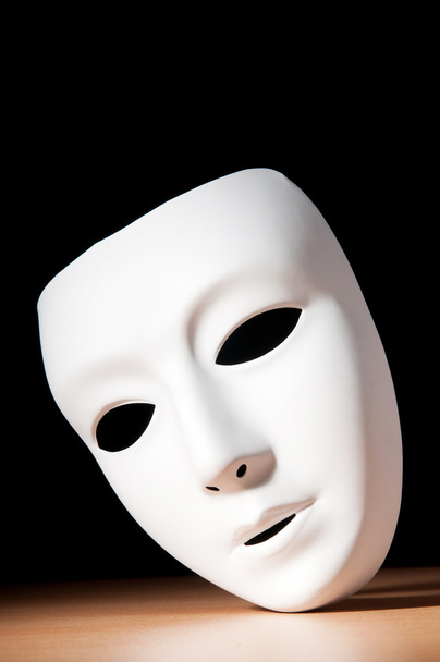 Masks with theatre concept - Φωτογραφία, εικόνα