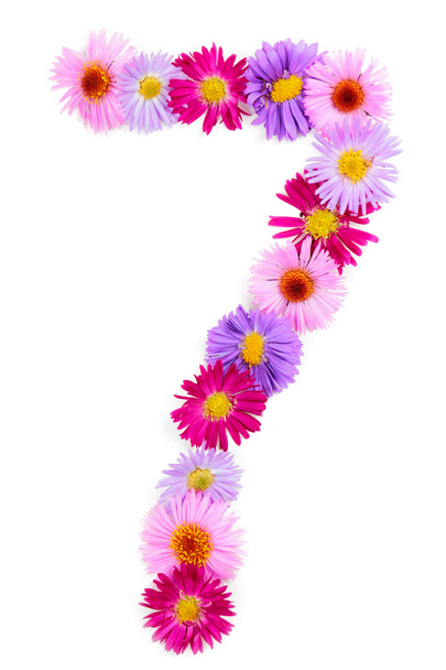 Flower alphabet - Foto, immagini