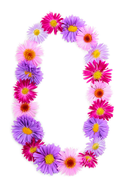 Flower alphabet - Foto, Imagem