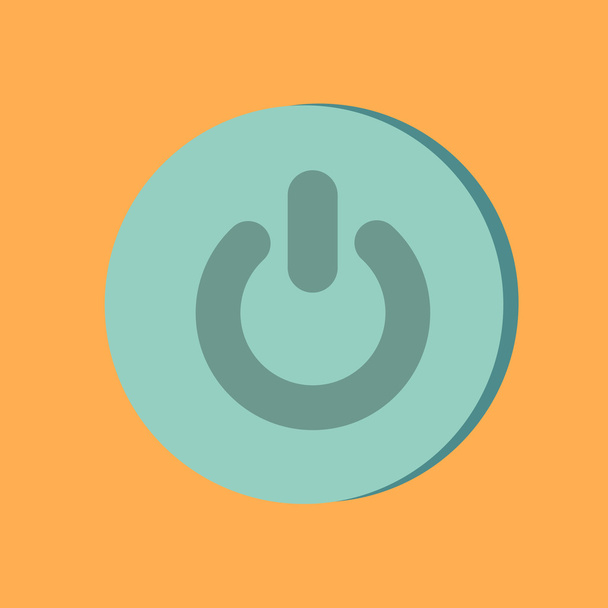 Power sign icon. - Vector, Image
