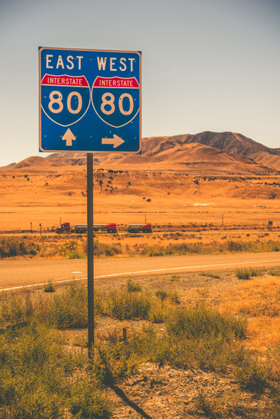 Amerikaanse Interstate ik-80 - Foto, afbeelding