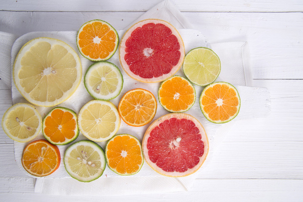 Barvy z citrusových plodů  - Fotografie, Obrázek