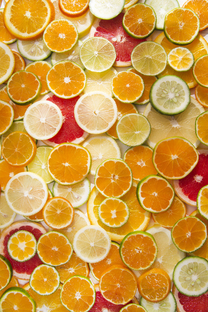 The colors of citrus fruits  - Photo, Image