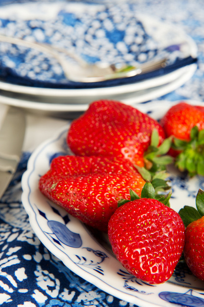 Fresh strawberries - Φωτογραφία, εικόνα