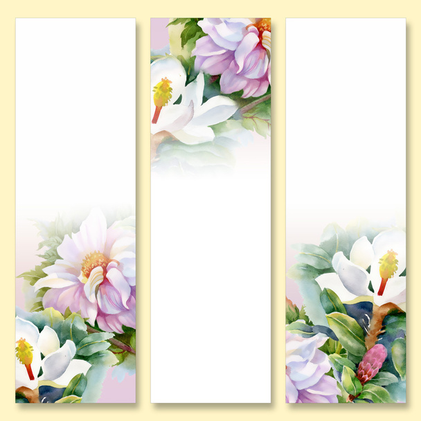 Floral cards - Φωτογραφία, εικόνα