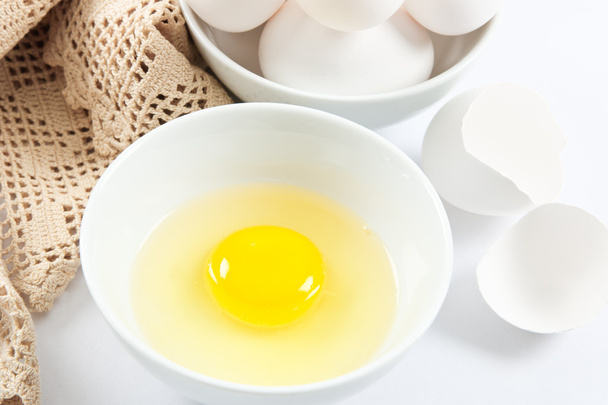 Huevos frescos saludables
 - Foto, Imagen