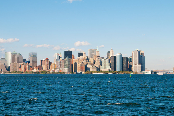 Нью-Йорк - 4 сентября - панорама с небоскребами
 - Фото, изображение