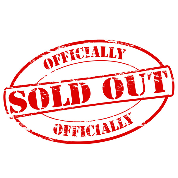 Sold out - Vector, Image