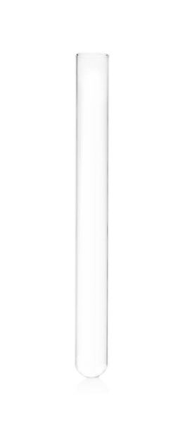 Empty test tube isolated on white. Laboratory equipment - Fotografie, Obrázek