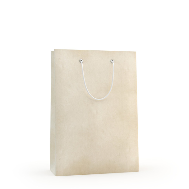 Paper bag , isolated - Photo, Image