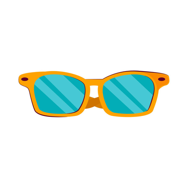 sunglasses cartoon icon - Vektor, Bild