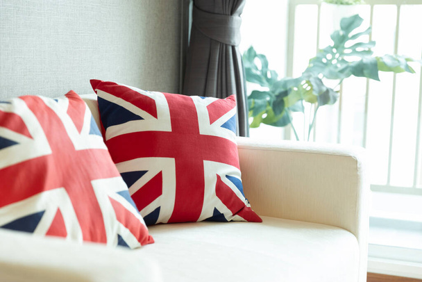 British flag pillow cover for home decoration - Photo, Image