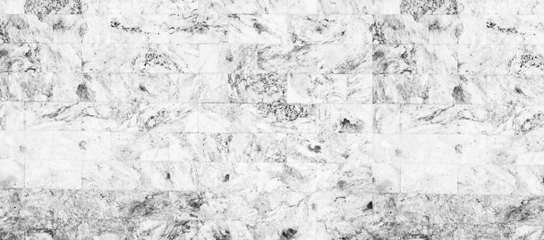 Surface de fond en marbre noir et blanc pour le design dans votre concept de toile de fond de la nature. - Photo, image