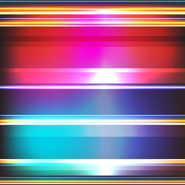Rainbow Lines Background - Wektor, obraz